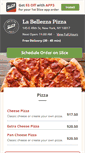 Mobile Screenshot of labellezapizza.com